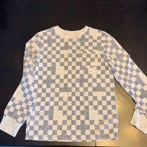 4/$12 Checkered Cat & Jack long sleeve T-shirt